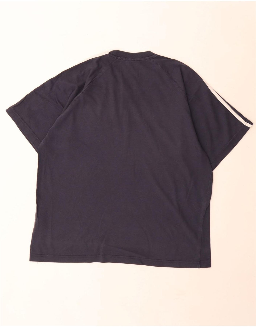 Ανδρικό T-Shirt Adidas Top Large Navy Blue από βαμβάκι