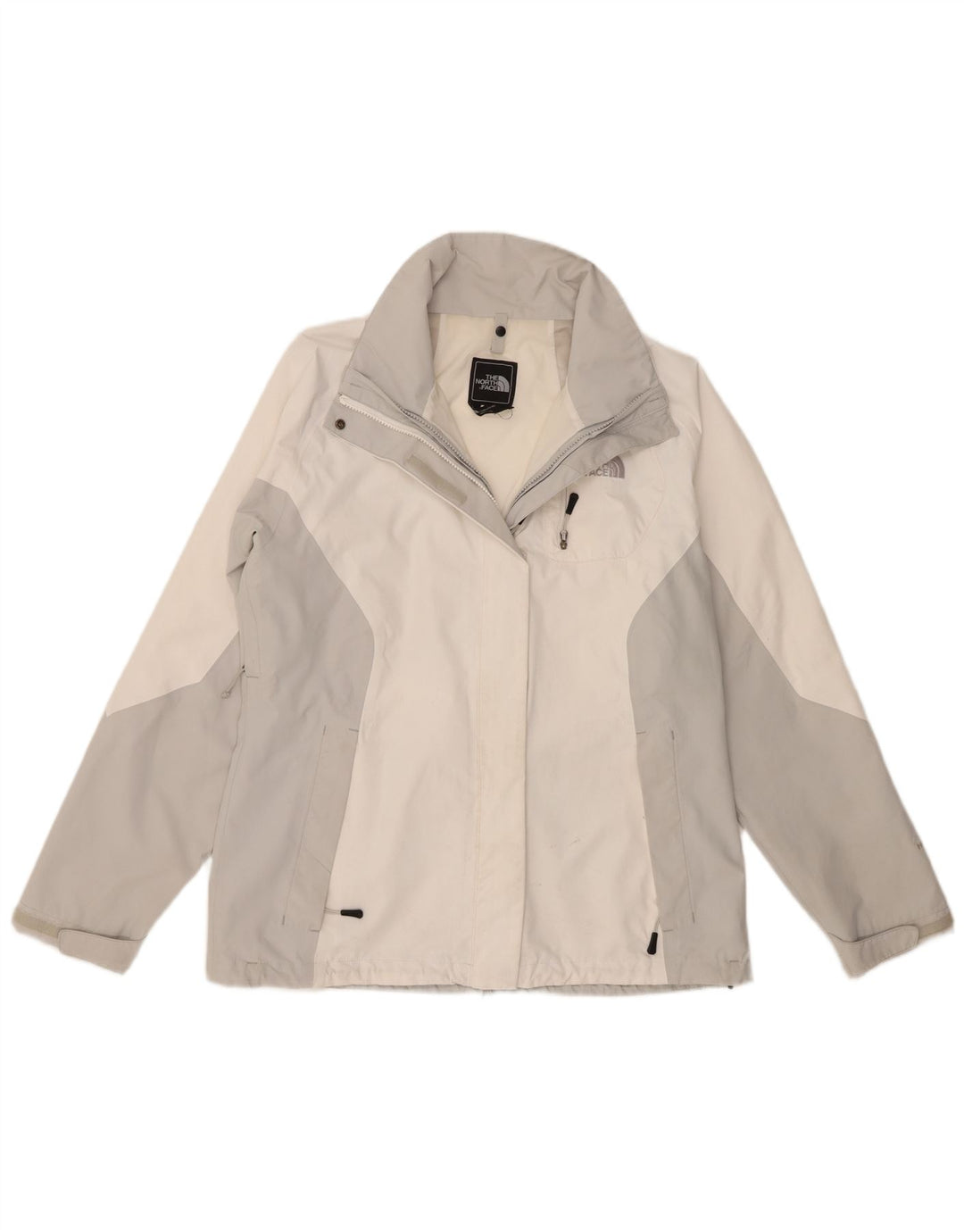 The North Face γυναικείο μπουφάν βροχής UK 16 Large White Colourblock Polyester