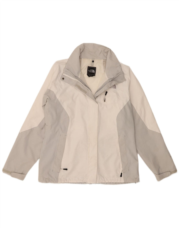 The North Face γυναικείο μπουφάν βροχής UK 16 Large White Colourblock Polyester