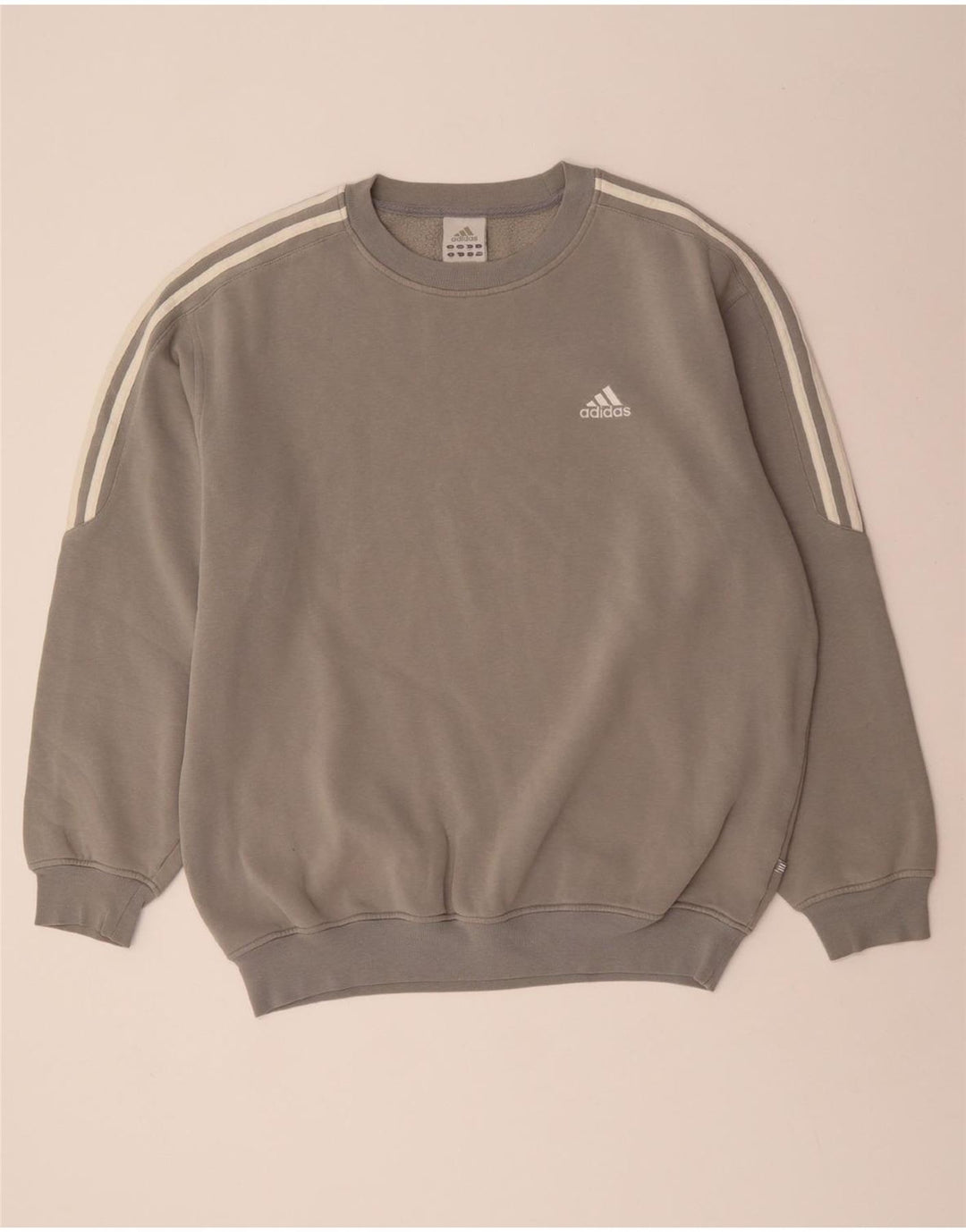 Ανδρικό φούτερ ADIDAS Jumper UK 42/44 μεγάλο γκρι βαμβακερό