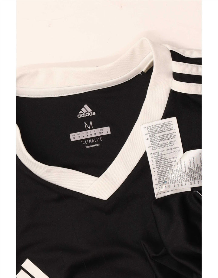 Ανδρικό γραφικό T-Shirt Adidas Top Medium Black Polyester Sports