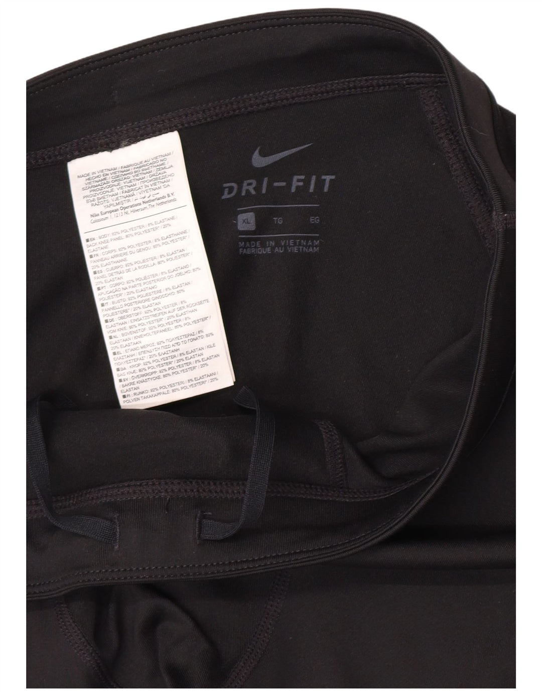 Ανδρικά κολάν Nike Dri Fit Capri XL Μαύρο πολυεστέρα