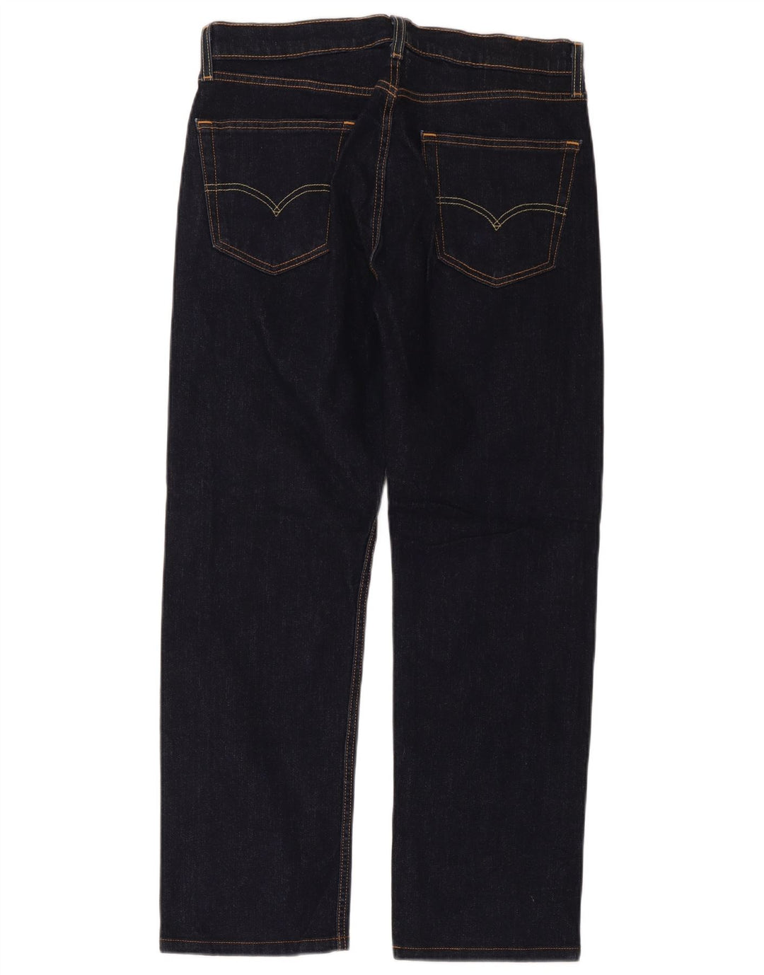 Ανδρικό τζιν Levi's Straight W32 L32 Navy Blue Cotton