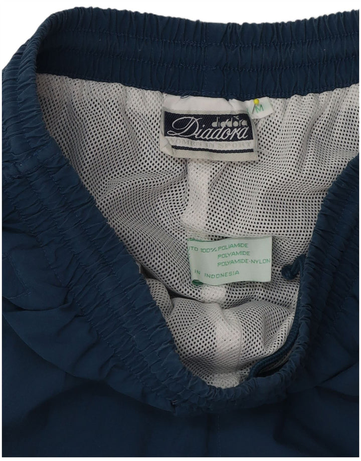 Ανδρική αθλητική φόρμα Diadora Παντελόνι μεσαίου μπλε πολυεστέρα