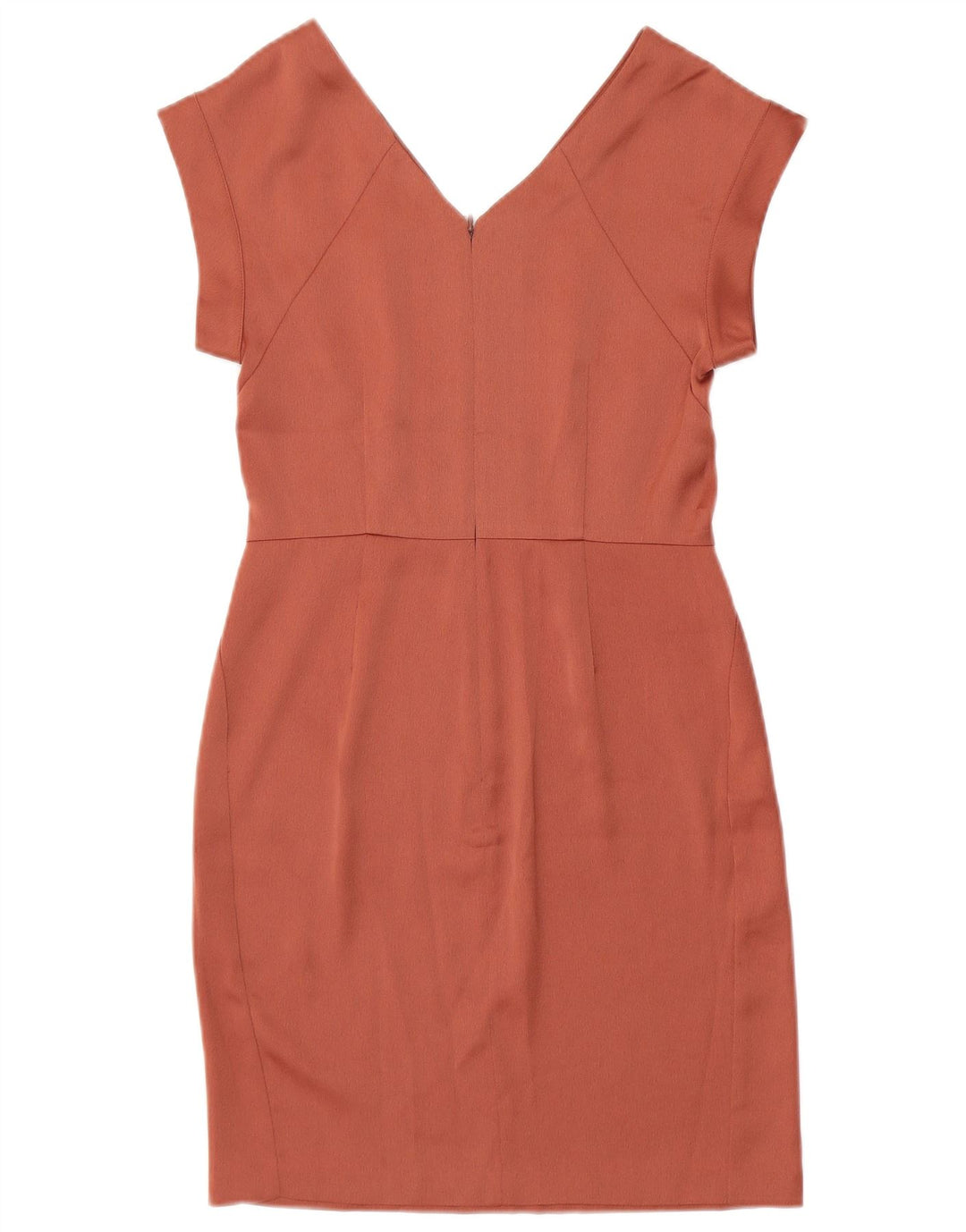 All Saints Γυναικείο Bodycon Φόρεμα UK 8 Μικρό κόκκινο πολυεστέρα