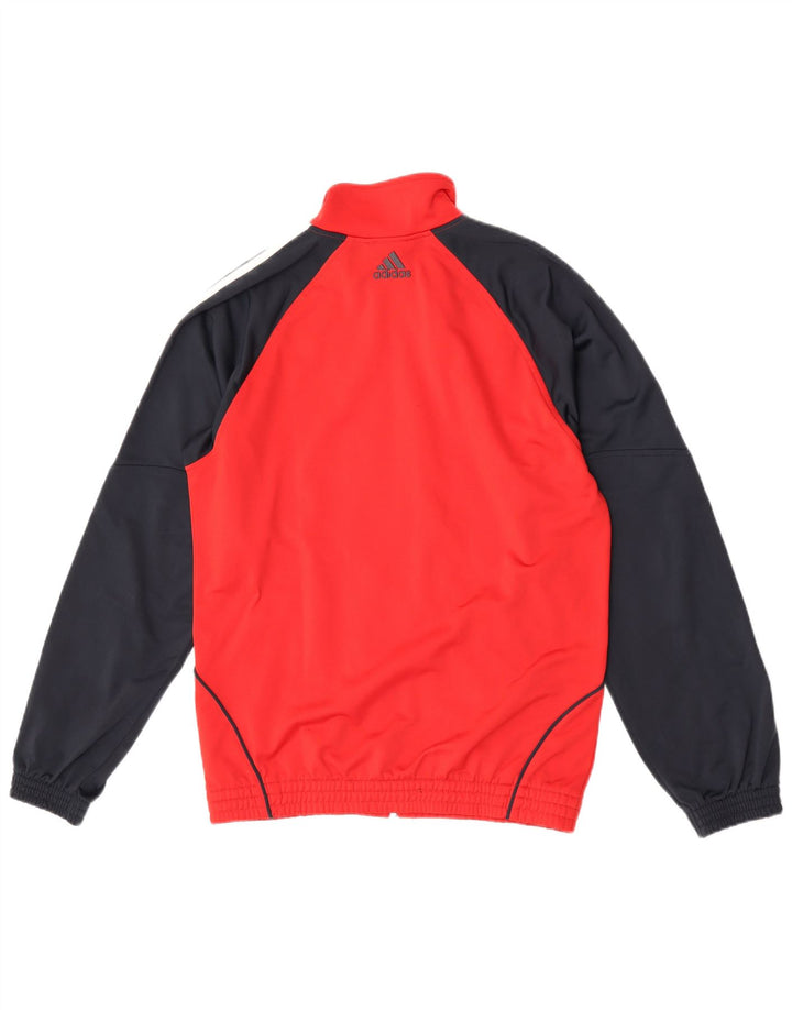 Ανδρική φόρμα Adidas Top Jacket UK 34/36 Small Red Colourblock Polyester