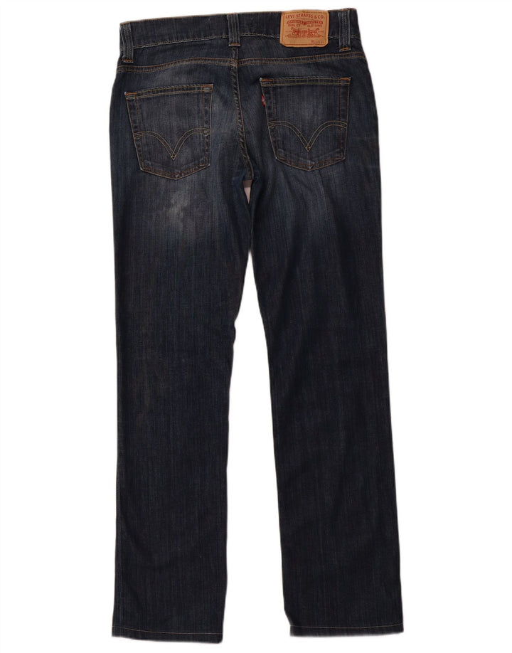 LEVI'S Γυναικείο Slim Jeans W33 L31 Navy Blue Cotton
