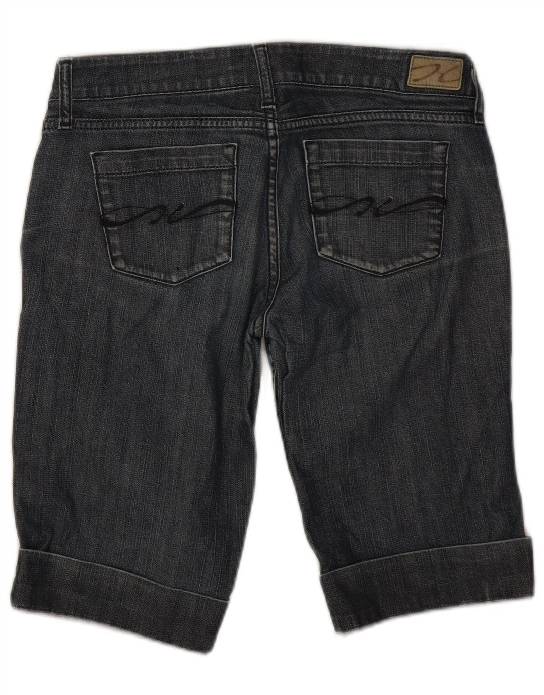Tommy Hilfiger Γυναικείο τζιν σορτς βερμούδα W28 μεσαίο μπλε βαμβακερό