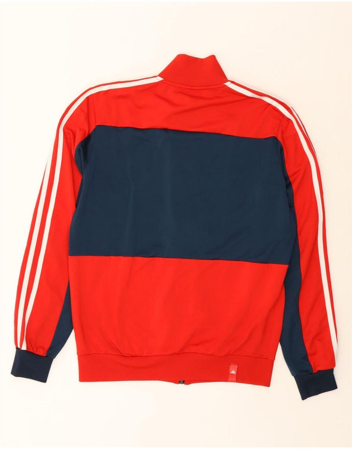 Ανδρική φόρμα ADIDAS Top Jacket UK 38/40 Μεσαίο κόκκινο χρώμα πολυεστέρα