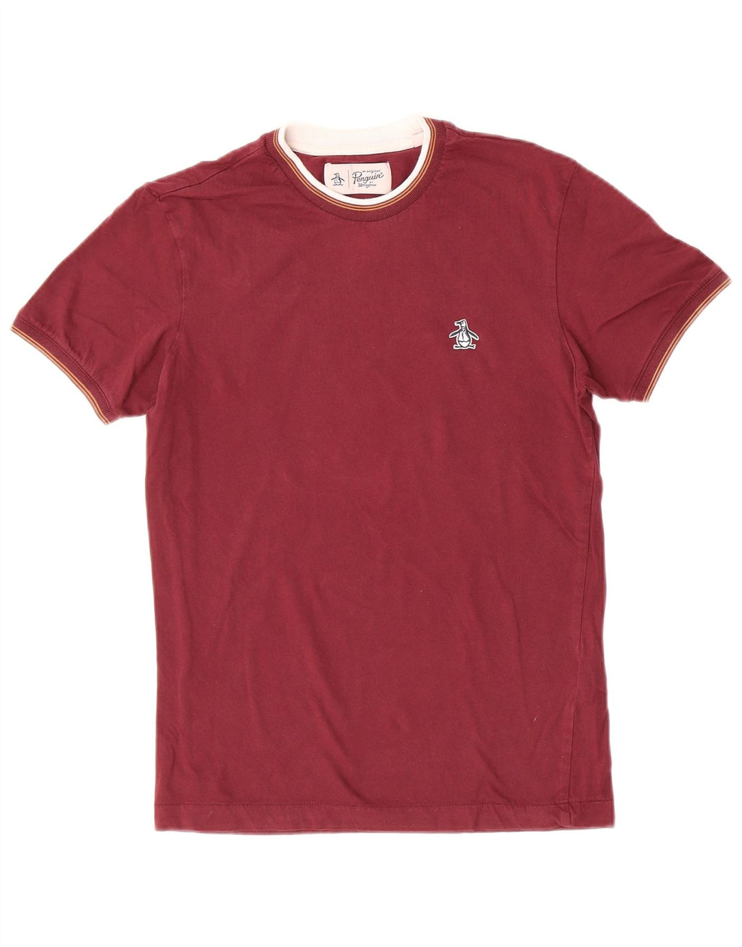 Ανδρικό T-Shirt Penguin Top Μικρό βαμβακερό καφέ