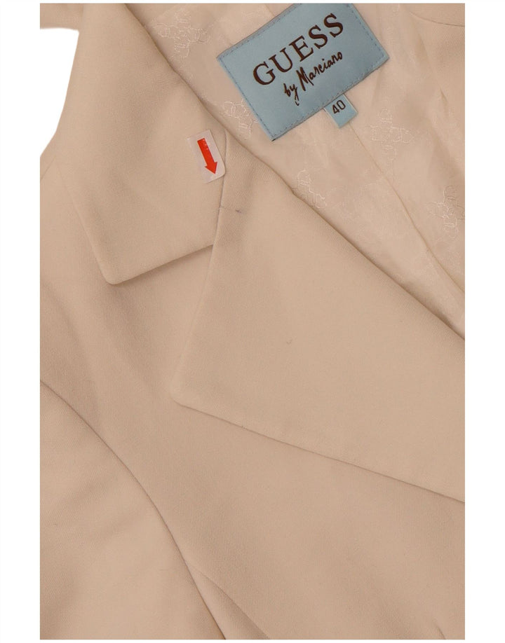 Guess By Marciano Γυναικείο τζάκετ 2 κουμπιών Blazer IT 40 Small White