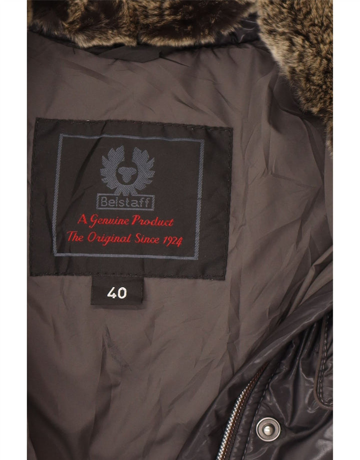 BELSTAFF Γυναικείο μπουφάν με επένδυση EU 40 Small Grey Nylon