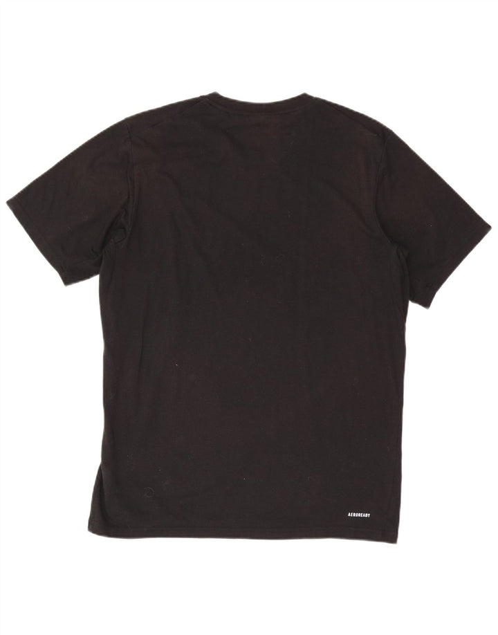 Adidas Ανδρικό T-Shirt Aeroready Top Large Μαύρο Πολυεστέρας