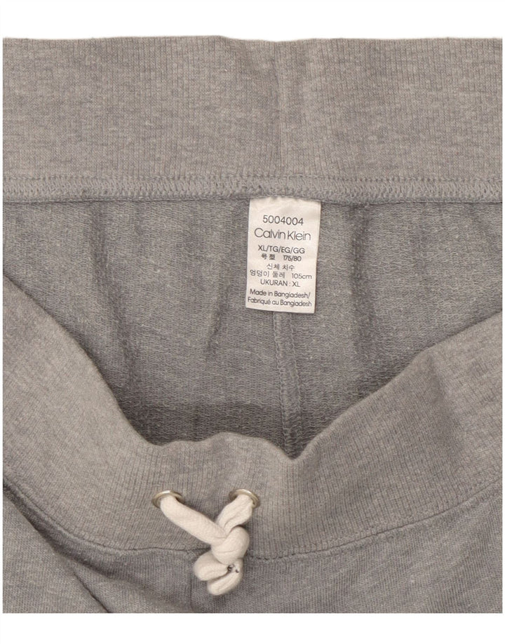 Γυναικεία αθλητική φόρμα CALVIN KLEIN Παντελόνι Joggers UK 18 XL Grey Flecked