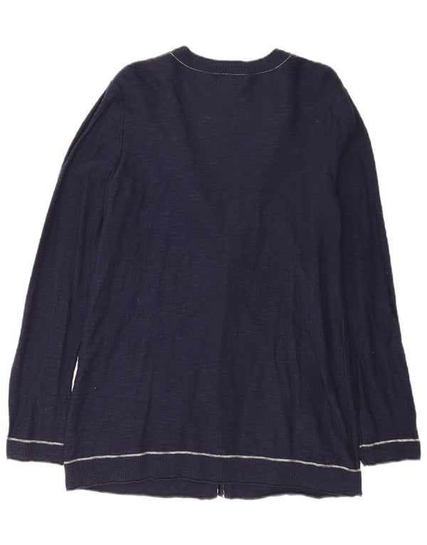 Γυναικεία ζακέτα Eddie Bauer UK 14 Large Navy Blue Cotton
