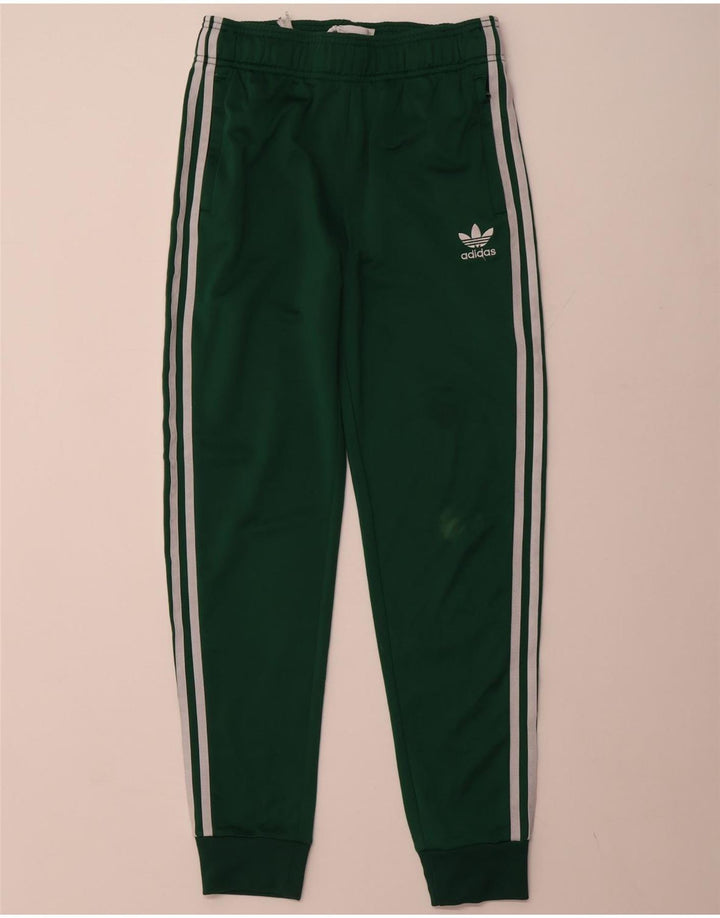 ADIDAS για αγόρια αθλητικά παντελόνια Joggers 13-14 ετών πράσινο πολυεστέρα