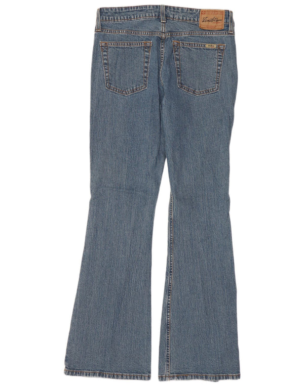 LEVI'S Girls Flared Jeans 6-7 Years W30 L31 Blue Cotton