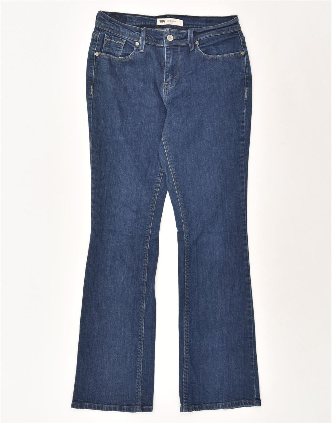 LEVI'S Womens Bootcut Jeans W30 L31 Blue Cotton Vintage Levi's and Second-Hand Levi's from Messina Hembry 