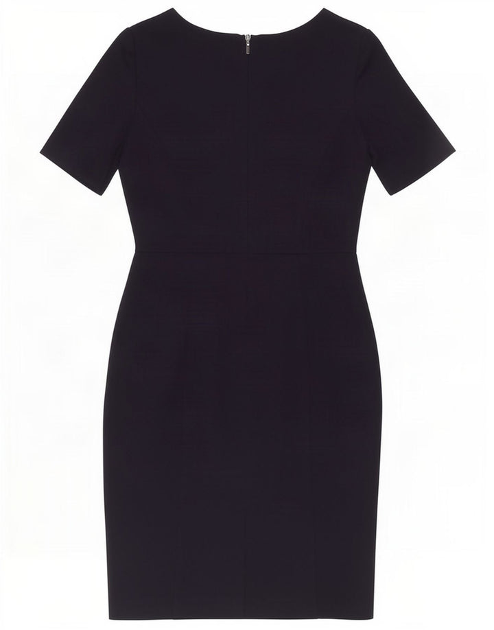Γυναικείο φόρεμα με θήκη Marks & Spencer UK 8 Small Navy Blue Polyester