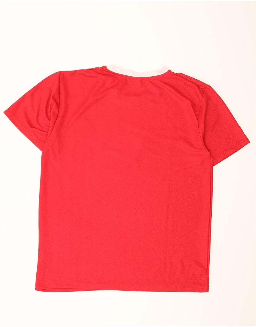 Γυναικείο γραφικό T-Shirt Umbro Top UK 16 Large Red Polyester