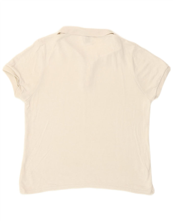 Zara γυναικείο μπλουζάκι πόλο UK 12 Medium Beige