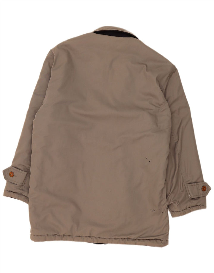 Ανδρικό παλτό Vintage Reversible Windbreaker UK 38 Medium Grey