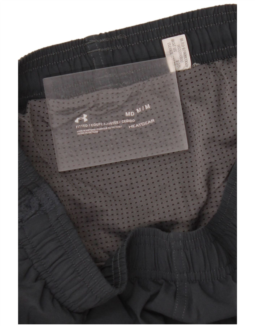 Ανδρικό αθλητικό σορτς UNDER ARMOR Heat Gear με μεσαίο γκρι χρώμα