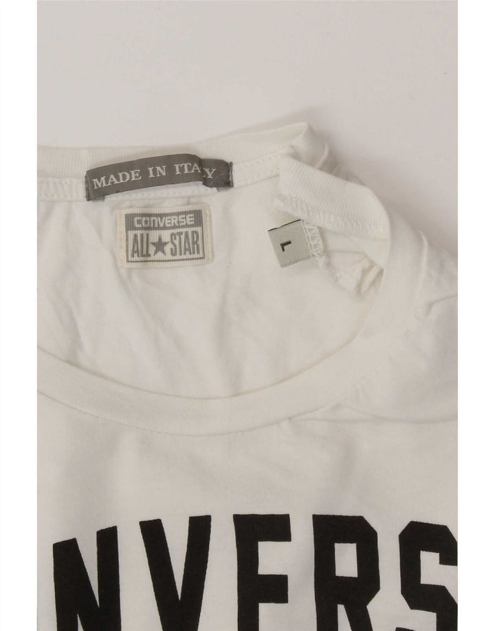 Γυναικείο γραφικό γιλέκο Converse UK 14 Large White