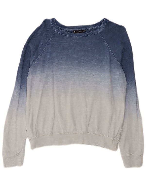 Marks & Spencer Γυναικεία φούτερ Jumper UK 10 Small Blue Colourblock