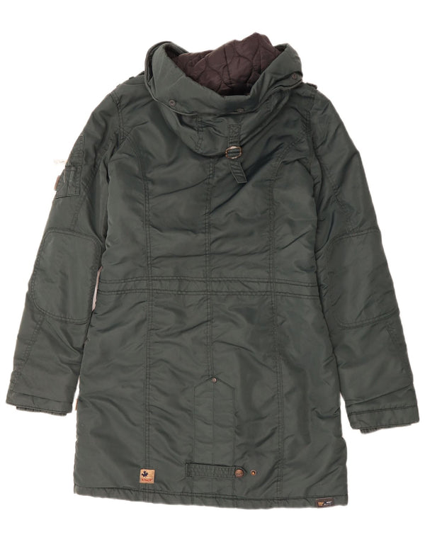 KHUJO Ανδρικό μπουφάν Parka με κουκούλα UK 38 Medium Green