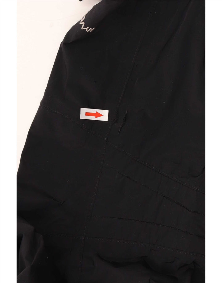 Το North Face γυναικείο μπουφάν βροχής μεγάλου μεγέθους UK 18 XL μαύρο νάιλον