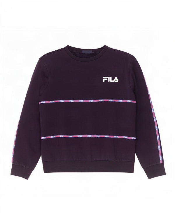 Ανδρικό γραφικό φούτερ Fila Jumper XL Navy Blue ριγέ βαμβακερό