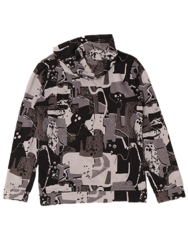 Puma Boys Graphic Hoodie Jumper 13-14 ετών Γκρι γεωμετρικό βαμβάκι