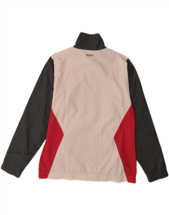 Ανδρική φόρμα KAPPA Top Jacket Small White Colourblock Polyester