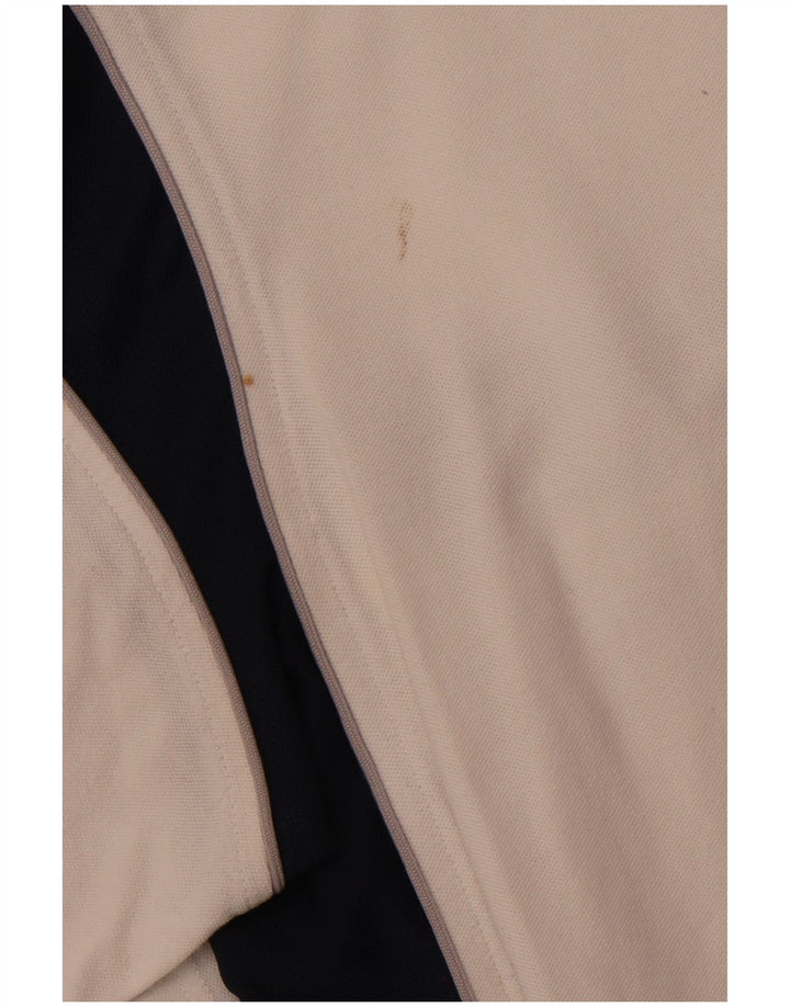 Ανδρικό T-Shirt KAPPA Top Small White Colourblock Cotton Sports