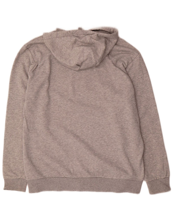Ανδρικό γραφικό κουκούλα Kappa Jumper XL Γκρι βαμβακερό