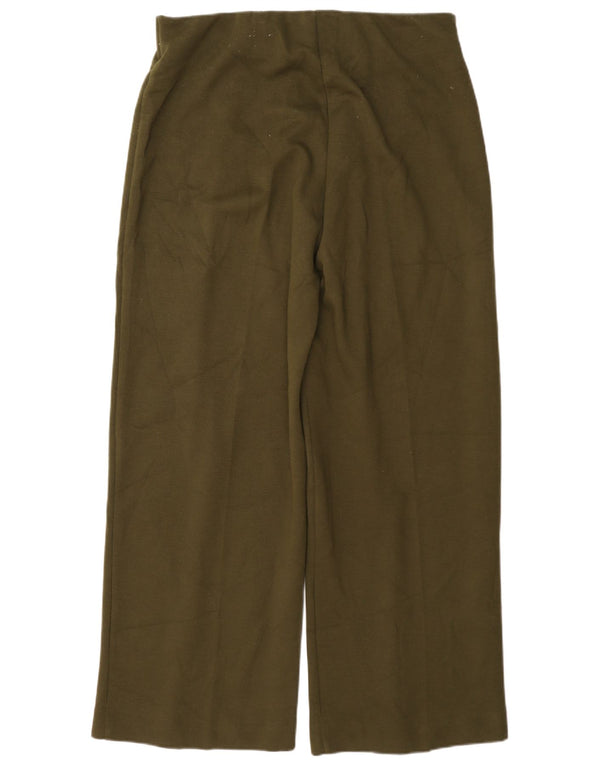 Marks & Spencer Γυναικεία ίσια casual παντελόνια UK 16 Large W34 L31 Khaki