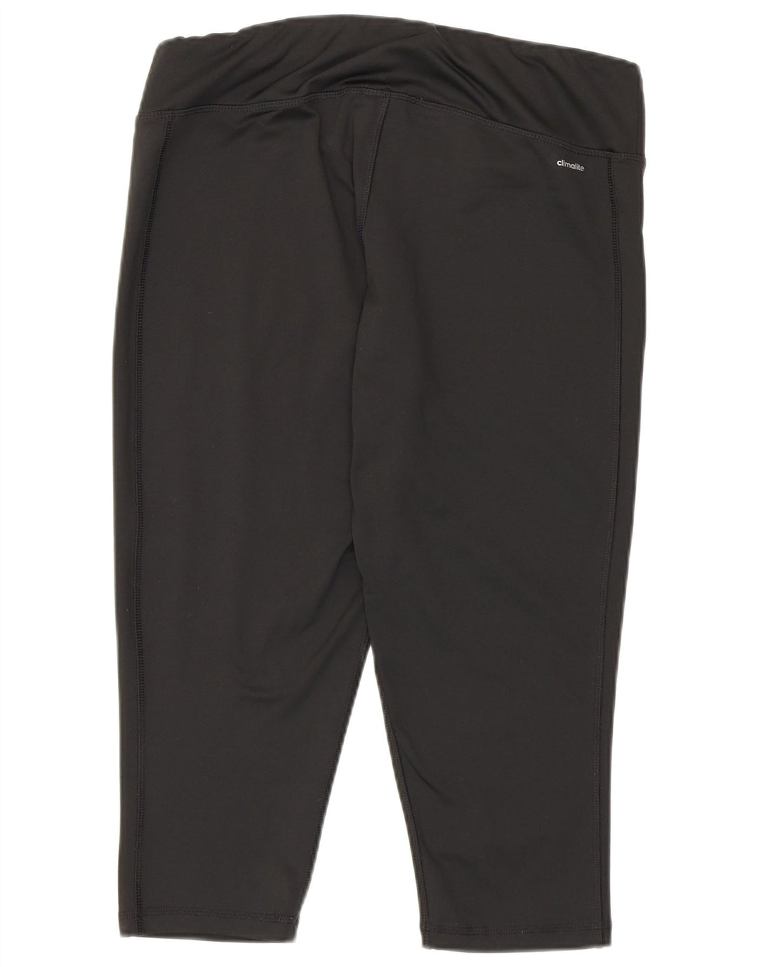 Adidas Γυναικεία κολάν Capri Climalite UK 16/18 μεγάλο μαύρο πολυεστέρα