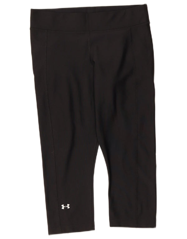 Under Armour Γυναικεία Heat Gear Capri κολάν UK 14 Large Black