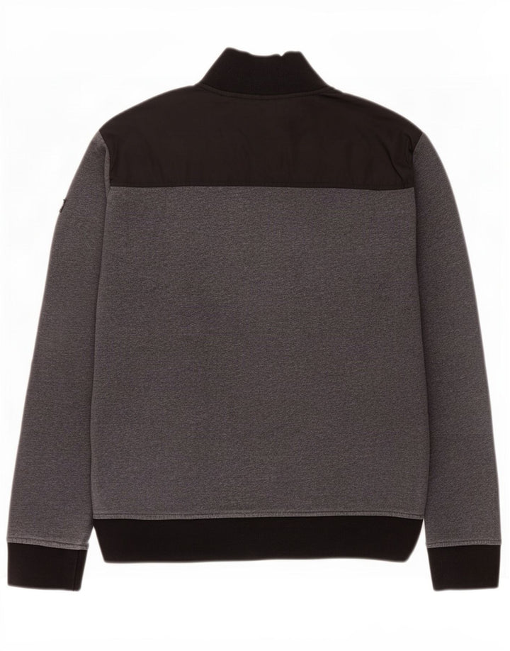Ανδρικό φούτερ με φερμουάρ Armani Jeans Jumper Μεσαίο γκρι χρώμα