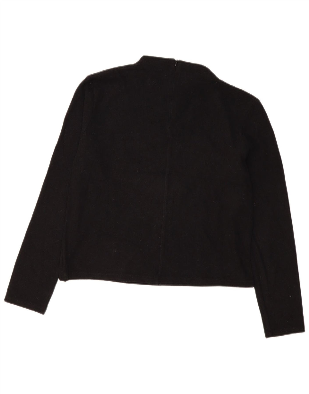 Zara Γυναικείο τοπ Μακρύ μακρυμάνικο UK 14 Medium Black