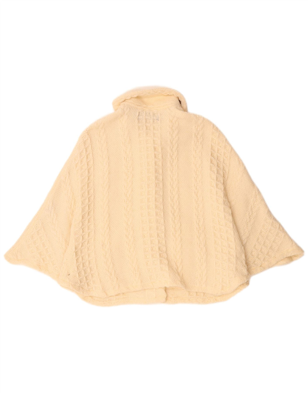 JOHN BRANIGAN Γυναικείο Poncho Jumper One Size Off White