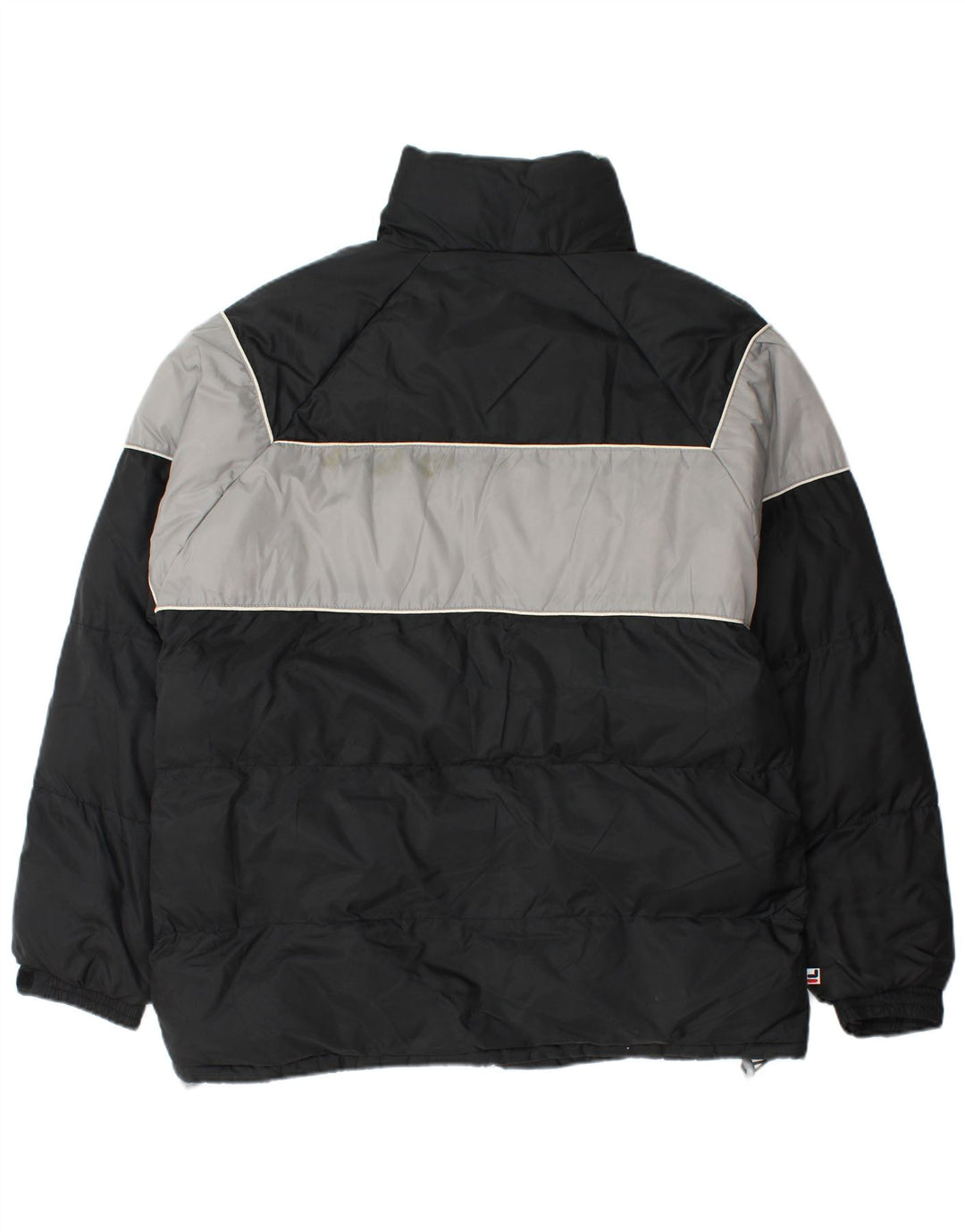 Fila Ανδρικό μπουφάν UK 40 Large Black Colourblock Nylon