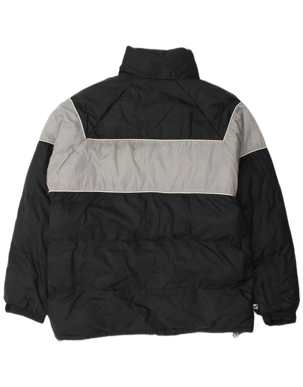 Fila Ανδρικό μπουφάν UK 40 Large Black Colourblock Nylon