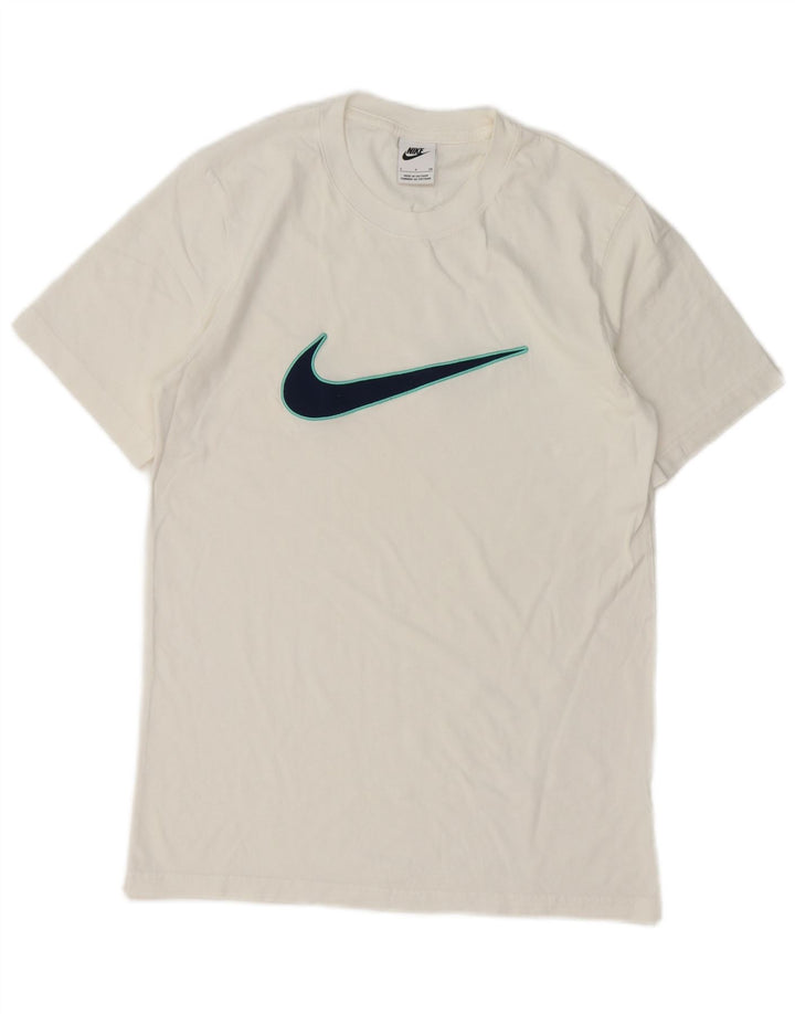 Ανδρικό γραφικό μπλουζάκι Nike, μικρό λευκό