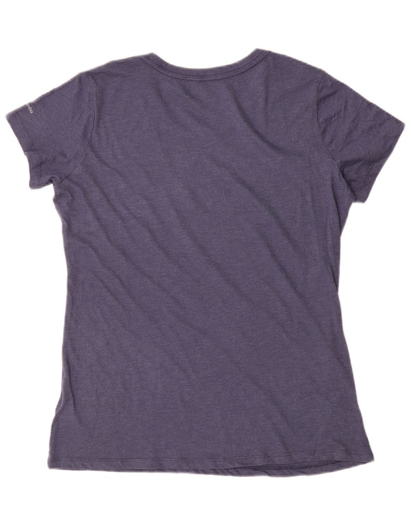 Γυναικείο γραφικό μπλουζάκι Columbia Top UK 16 Large Navy Blue Polyester