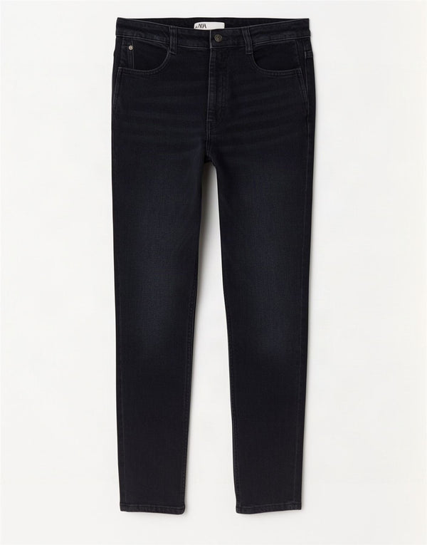 Zara Γυναικείο Skinny Jeans EU 42 Large W32 L27 Navy Blue