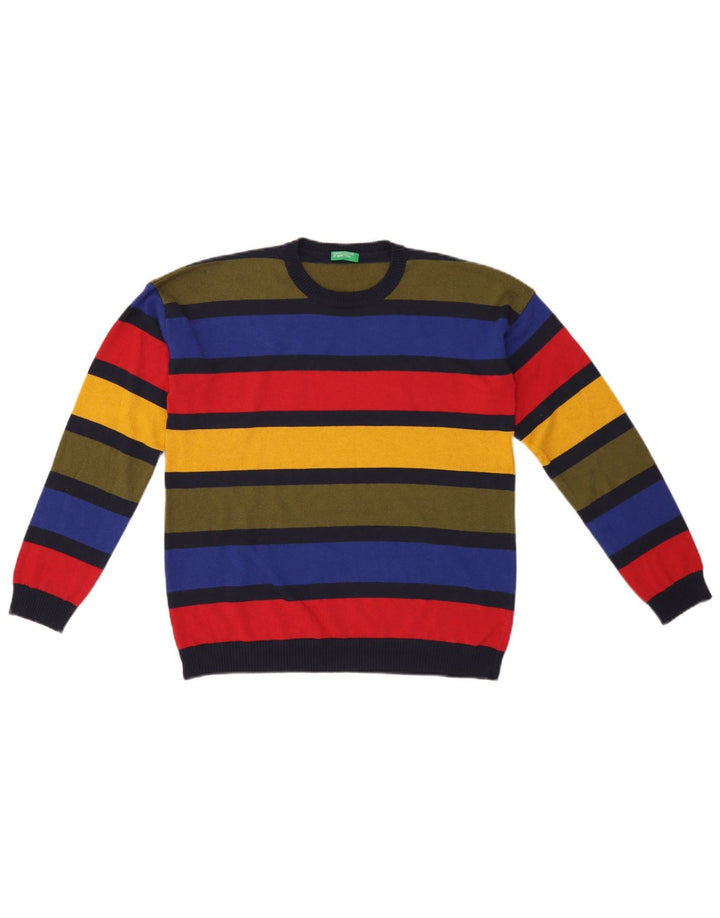 Πουλόβερ Benetton Boys Crew Neck Jumper 11-12 Years 2XL Πολύχρωμο