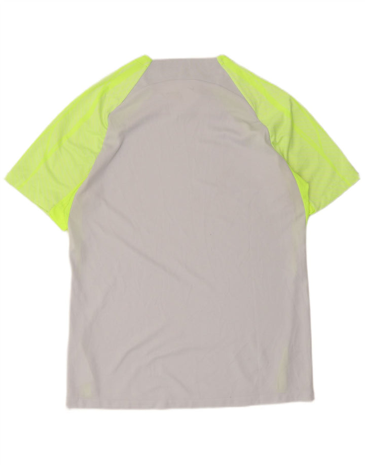 Ανδρικό μπλουζάκι Nike Dri Fit Slim Top Large Grey Colorblock Πολυεστέρας