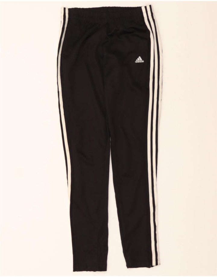 ADIDAS Womens Tracksuit Trousers UK 8/10 Small Black Polyester Vintage Adidas and Second-Hand Adidas from Messina Hembry 